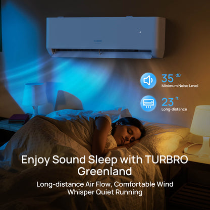 Greenland 24,000 BTU Single Zone Mini Split AC (R454B)