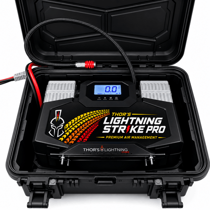 Thor’s Lightning AirVault StrikePro™ 12V Portable Air Compressor System | 10.6 CFM + Lockable Hard Case