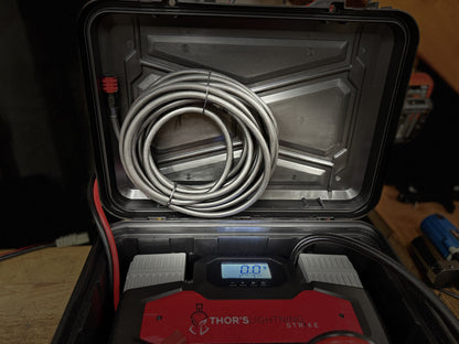 Thor’s Lightning AirVault StrikePro™ 12V Portable Air Compressor System | 10.6 CFM + Lockable Hard Case