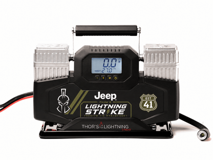 Thor’s Lightning StrikePro™ 12V Portable Air Compressor | 10.6 CFM Automatic Inflation & Deflation