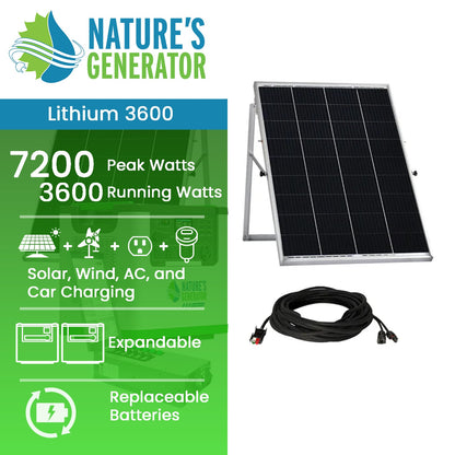 Nature's Generator L3600 Home Power Backup