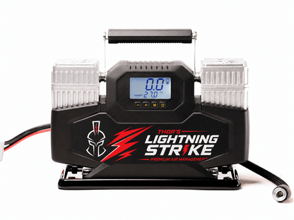 Thor’s Lightning StrikePro™ 12V Portable Air Compressor | 10.6 CFM Automatic Inflation & Deflation
