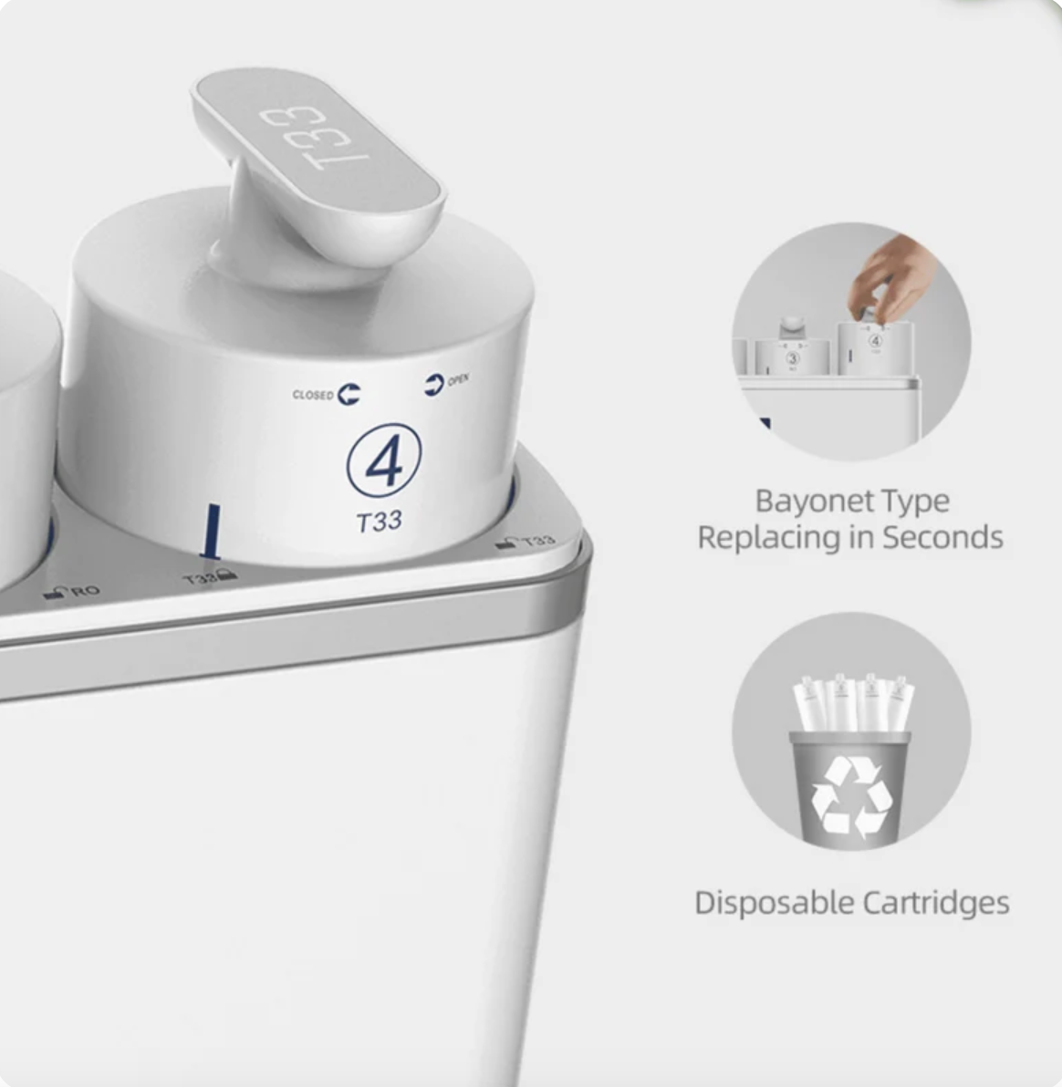 ECHO RO™ Tankless Reverse Osmosis Water Filter | 4-Stage RO
