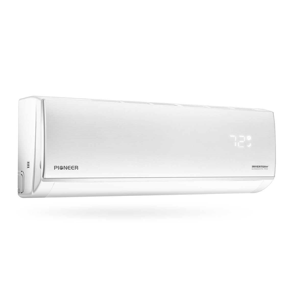 Pioneer® Diamante Pro™ 31,500 BTU 19 SEER2 230V High-Wall Ductless Mini-Split Air Conditioner Inverter Heat Pump with 16 Ft. Kit
