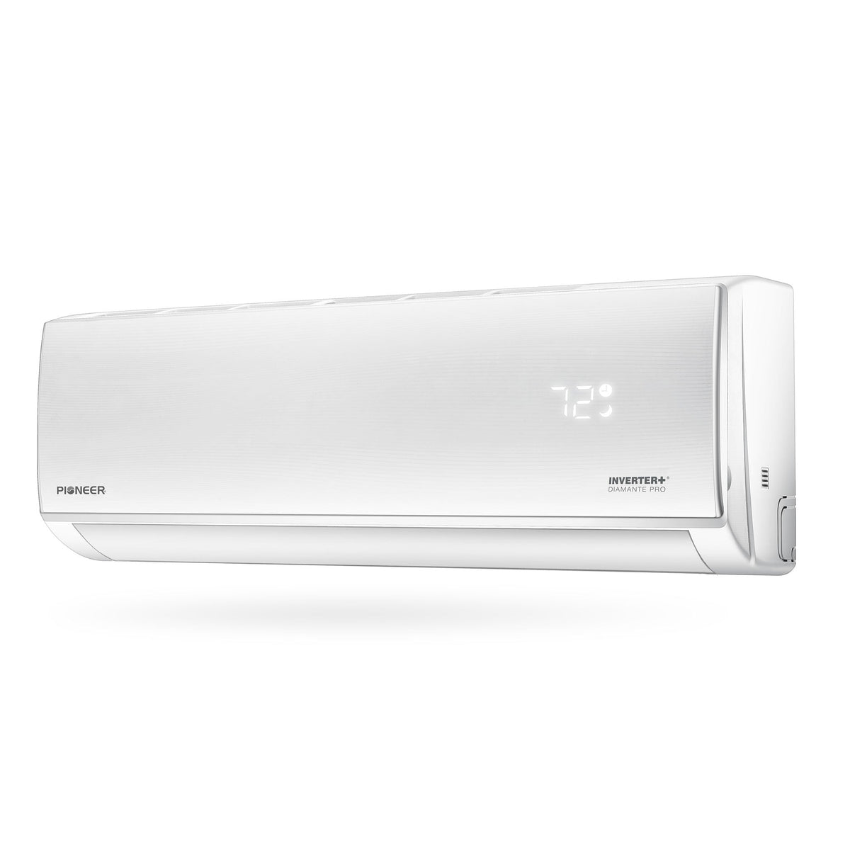 Pioneer® Diamante Pro™ 31,500 BTU 19 SEER2 230V High-Wall Ductless Mini-Split Air Conditioner Inverter Heat Pump with 16 Ft. Kit