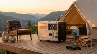 PowerSilent DGX6500 Elite Diesel Generator — Lifestyle