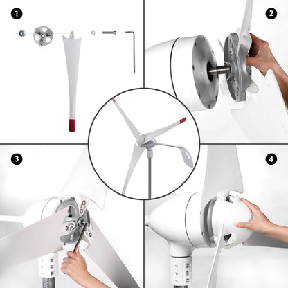 Refurbished - Nature's Generator 350W Wind Turbine