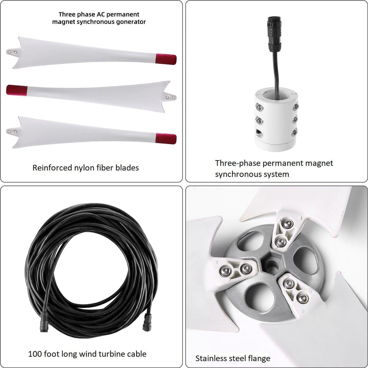 Refurbished - Nature's Generator 350W Wind Turbine