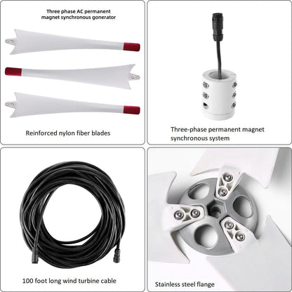 Refurbished - Nature's Generator 350W Wind Turbine