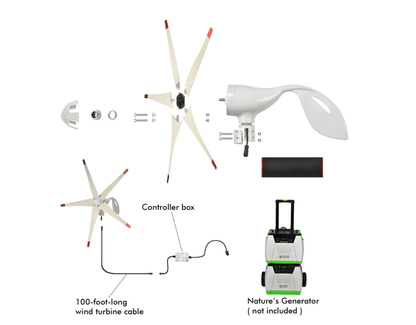 Refurbished - Nature's Generator 150W Wind Turbine