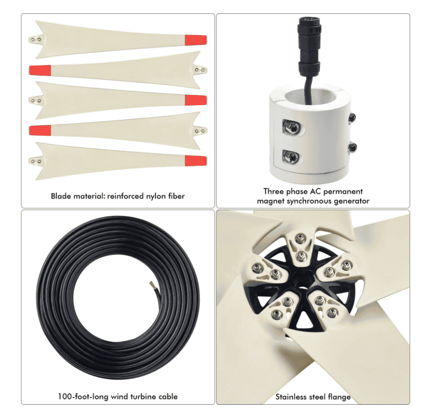 Refurbished - Nature's Generator 150W Wind Turbine