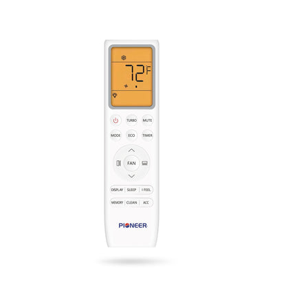 Pioneer® Quantum Ultra™ 18,000 BTU 23 SEER2 230V High-Wall Ductless Energy-Star Mini-Split Air Conditioner Inverter Heat Pump Full Set